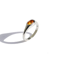 Load image into Gallery viewer, Oval Ring With Citrine
