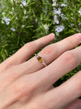 Load image into Gallery viewer, Oval Ring With Citrine
